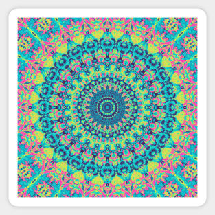 Colorful Boho Mandala Sticker